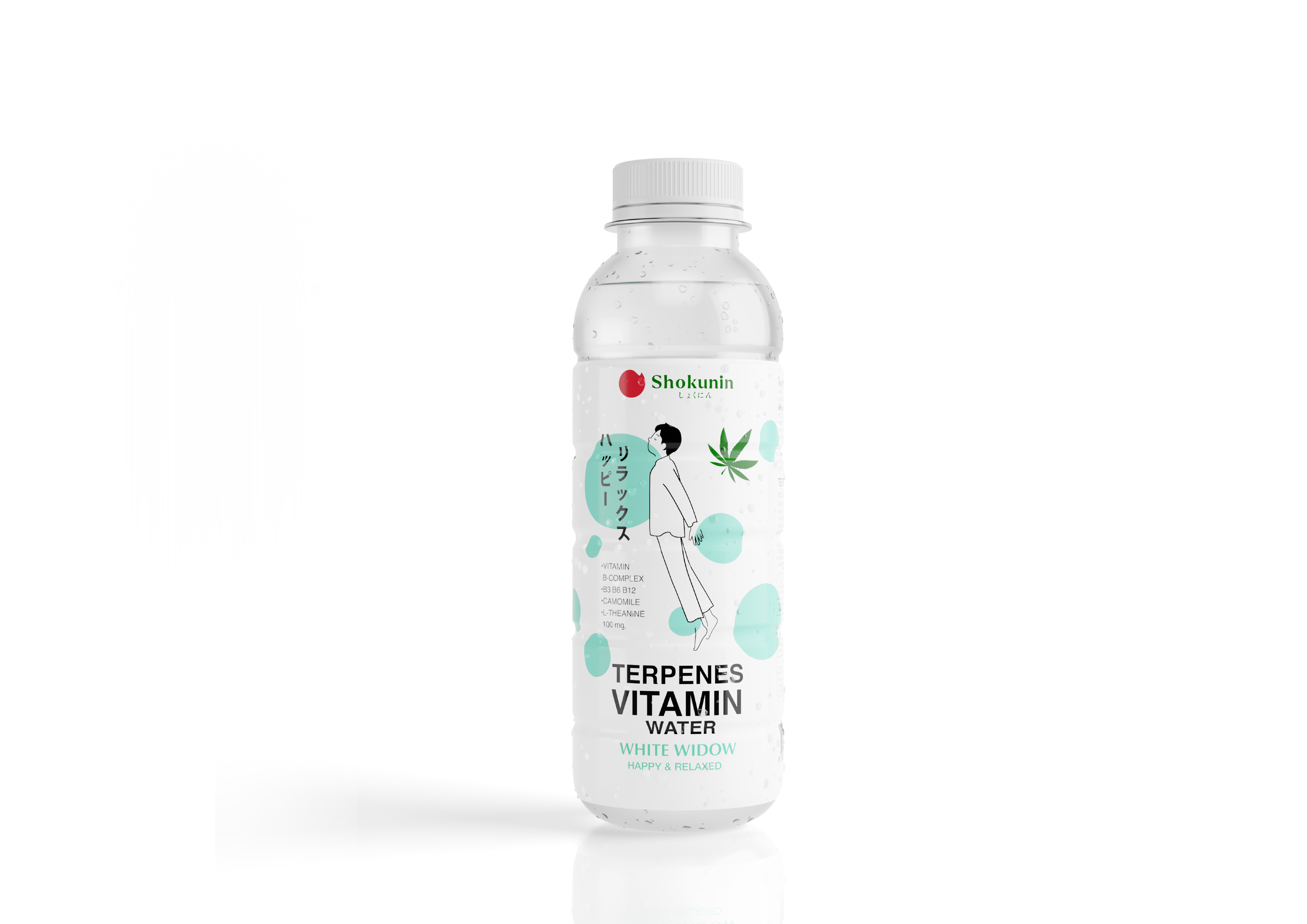 國際包裝設(shè)計分享學習| Shokunin Terpenes Vitamin Water維生素水包裝設(shè)計